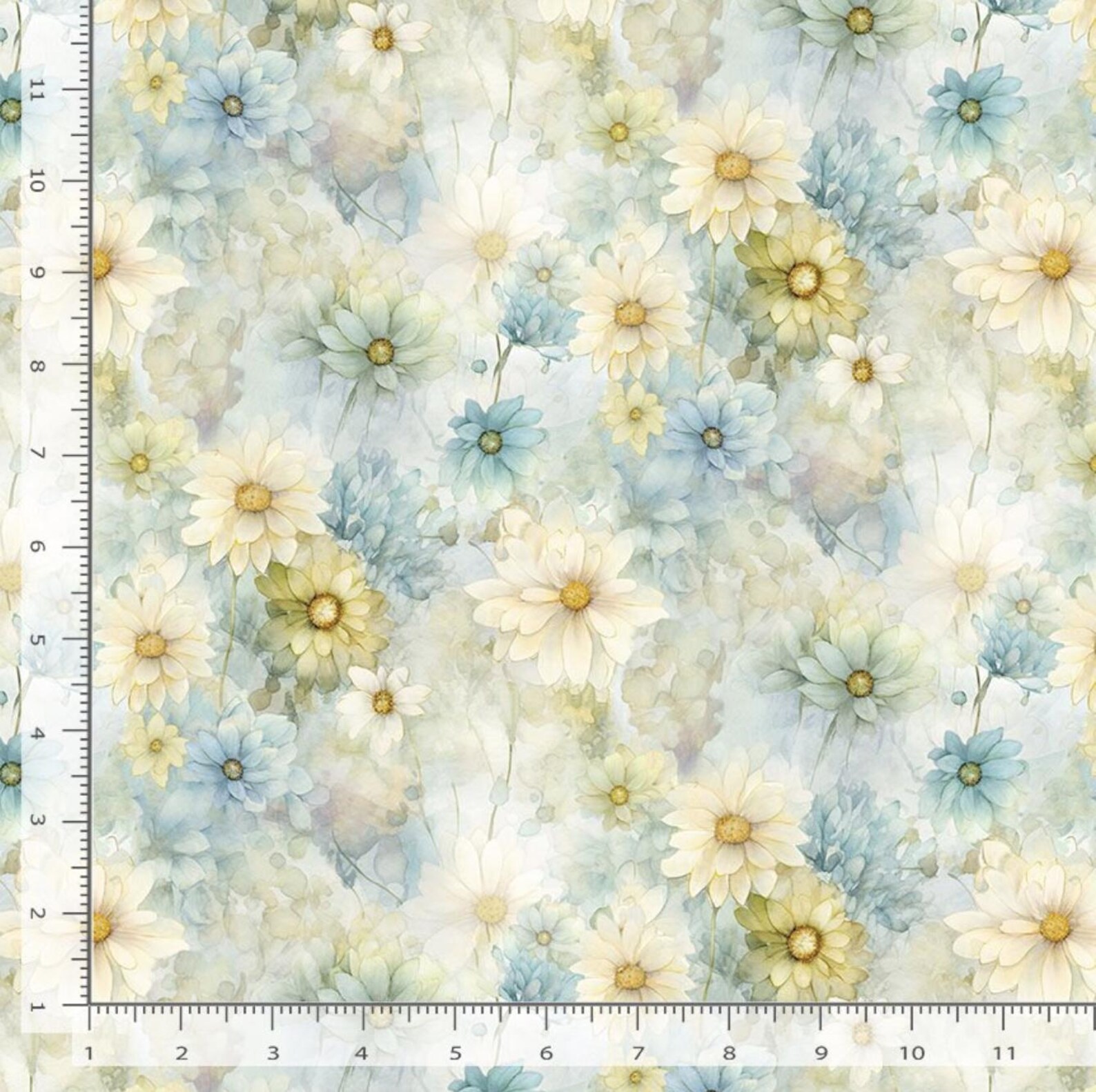 Forest Whisper Daisy Bloom Fabric by Timeless Treasures - Etsy