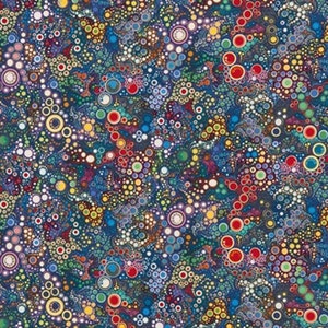Effervescence - Fiesta Fabric by Amelia Caruso - Cotton Fabric