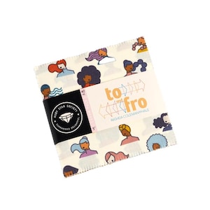 To And Fro Charm Pack by Rashida Coleman Hale - 42, 5&quot; x 5&quot; Precut Fabric Squares