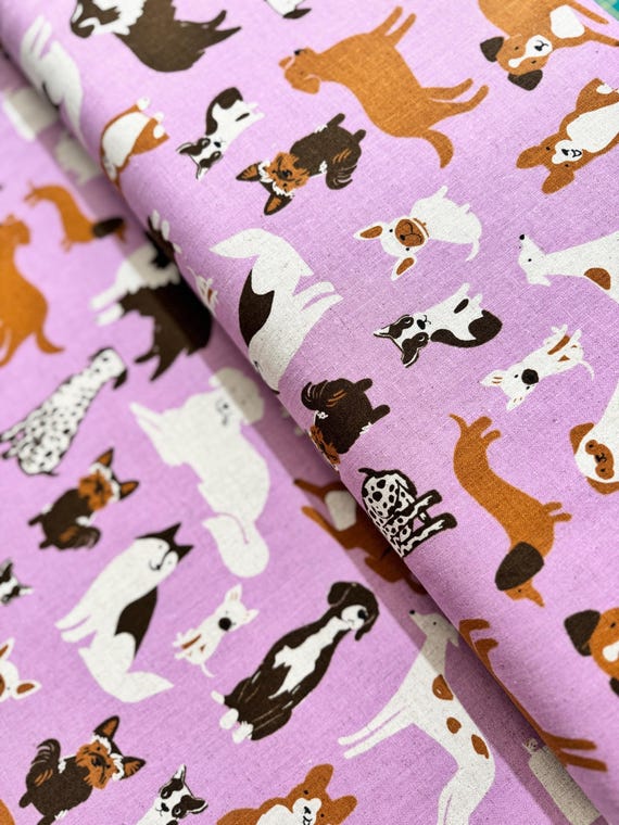 CANVAS Dog Park: Dog Medley in Macaron CANVAS Dog Park: Dog Medley in Macaron