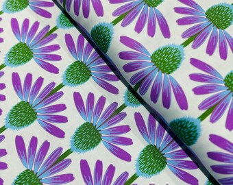 Love Always - Echinacea - Grape Fabric by Anna Maria Horner - Cotton Fabric