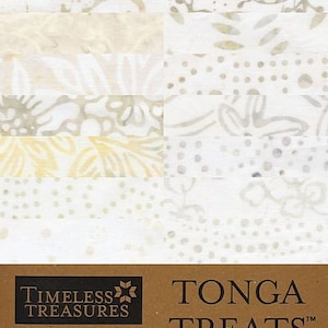 Tonga Treats Opal 2.5" Strip Pack/Jelly Roll - 40, 2.5” x 42" Strips per pack