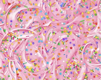The Sweet Life - Sweet Frosting Fabric by Timeless Treasures – Quilting Cotton - 43" Wide