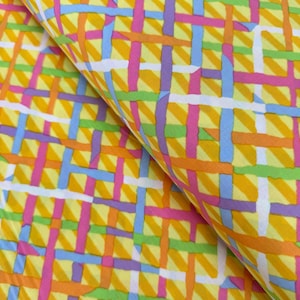 Mad Plaid Gold – Kaffe Fassett Collective Classics by Brandon Mably for Free Spirit Fabrics | 100% Cotton