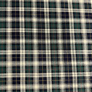 57&quot; Width - Sevenberry Classic Plaid Twill - Hunter - Yarn Dyed Twill Fabric