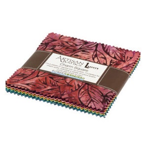 Artisan Batiks Daybreak Charm Pack - 42, 5&quot; x 5&quot; Precut Fabric Squares