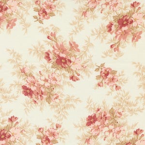 Sandalwood - Cassandra Florals Opal by 3 Sisters for Moda Fabrics - 44384 11 - Cotton Fabric