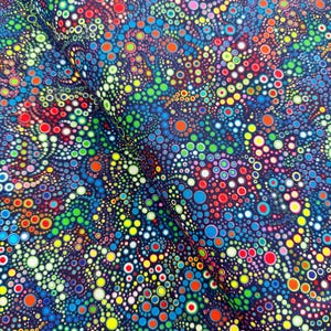 Effervescence - Dots Celebration Fabric by Amelia Caruso - Digital Print - Cotton Fabric