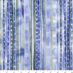 Petal Park - Pathway -  Hydrangea - Cotton Fabric