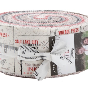 Moda Fabrics the Print Shop Jelly Roll by Sweetwater 40, 2.5 X 42 ...