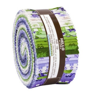 Robert Kaufman - Elizabeth Complete Collection Roll Up/Jelly Roll by Debbie Beaves - 40, 2.5" x 42" Precut Fabric Strips