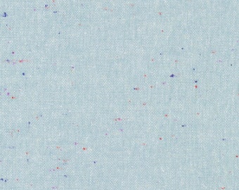 Robert Kaufman - Essex Speckle Yarn Dye - Chambray Fabric - Linen/Cotton/Spandex Fabric