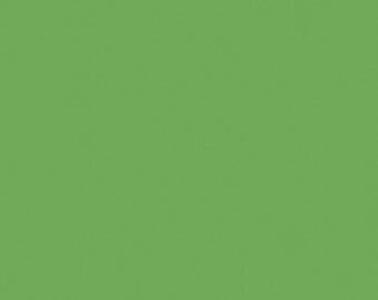 Confetti Cottons Riley Green Solid - Cotton Fabric