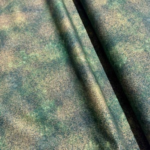 Holiday Blenders - Shimmer Green - Metallic - Cotton Fabric