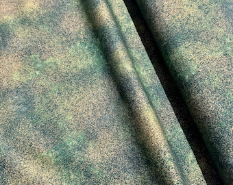 Holiday Blenders - Shimmer Green - Metallic - Cotton Fabric