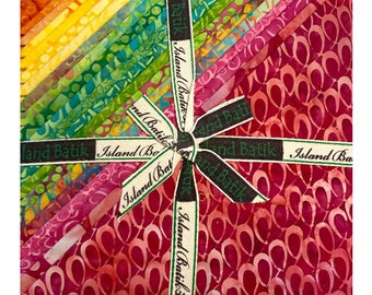 Celebrate Batik Stack Pack/Layer Cake - 42, 10" x 10" Precut Fabric Squares