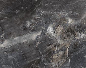 Gray Marble Cotton Fabric - 108" Wide Backing