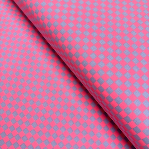 Untamed – Check Please Nova Fabric by Tula Pink for Free Spirit | Neon Cotton Fabric