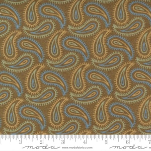 Flanelle - flanelle fantaisie automne - tissu de flanelle Paisley Branch par Holly Taylor - flanelle de coton