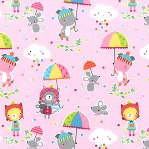 Flanelle - Puddle Play - Flanelle de coton