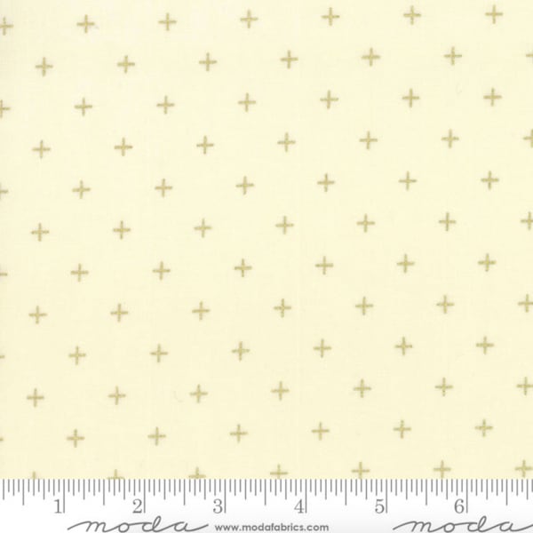 Moda Fabrics - Modern BG Luster Metallic Natural Fabric by Zen Chic - Metallic - Cotton Fabric