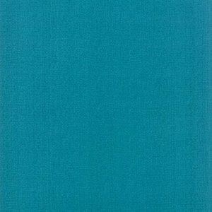 May include: A solid teal blue textured background.