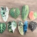 Plant Phone Grip | Pink Homalomena | Antherium | Philodendron | Pothos | Syngonium | Tropical | Rare | E-Reader | IPhone Accessories | 