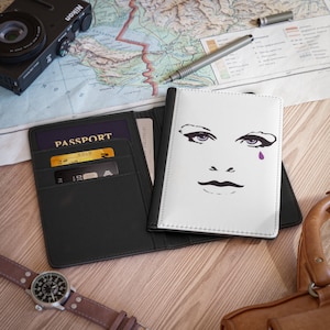 Portada del pasaporte When Dove Cry, Príncipe, El artista, Purple Rain, 40.º aniversario