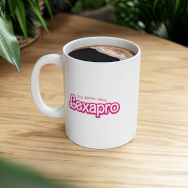 Cette barbe prend du Lexapro, du café, une tasse, le matin.