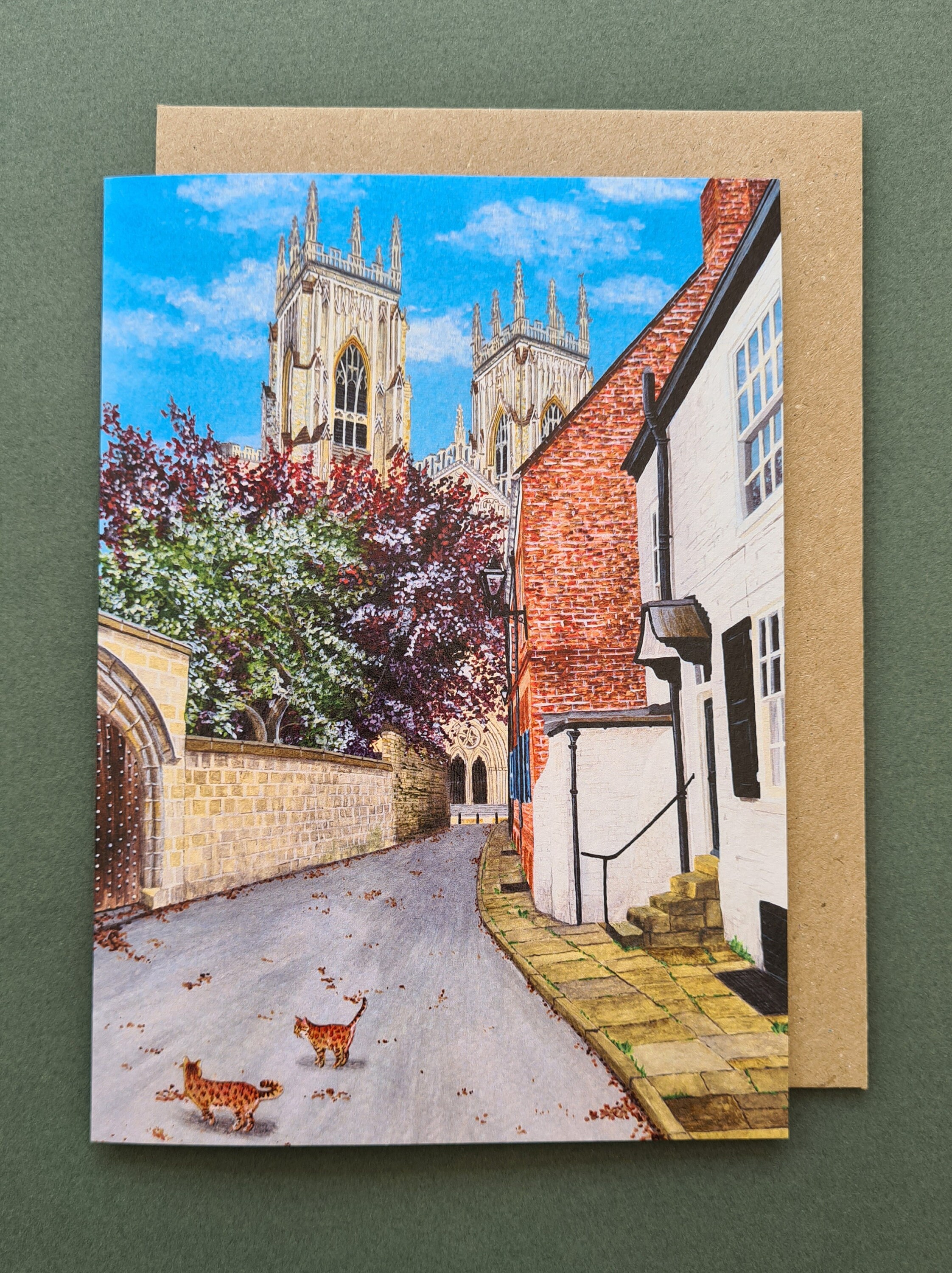 York Minster Greeting Card, Designed and Printed in the UK - Etsy UK