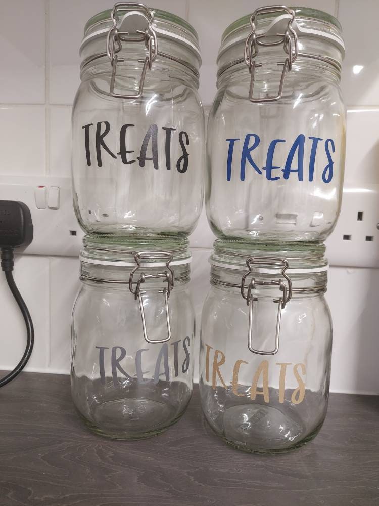 Treat Jars Sweet Jar Biscuit Jar Etsy