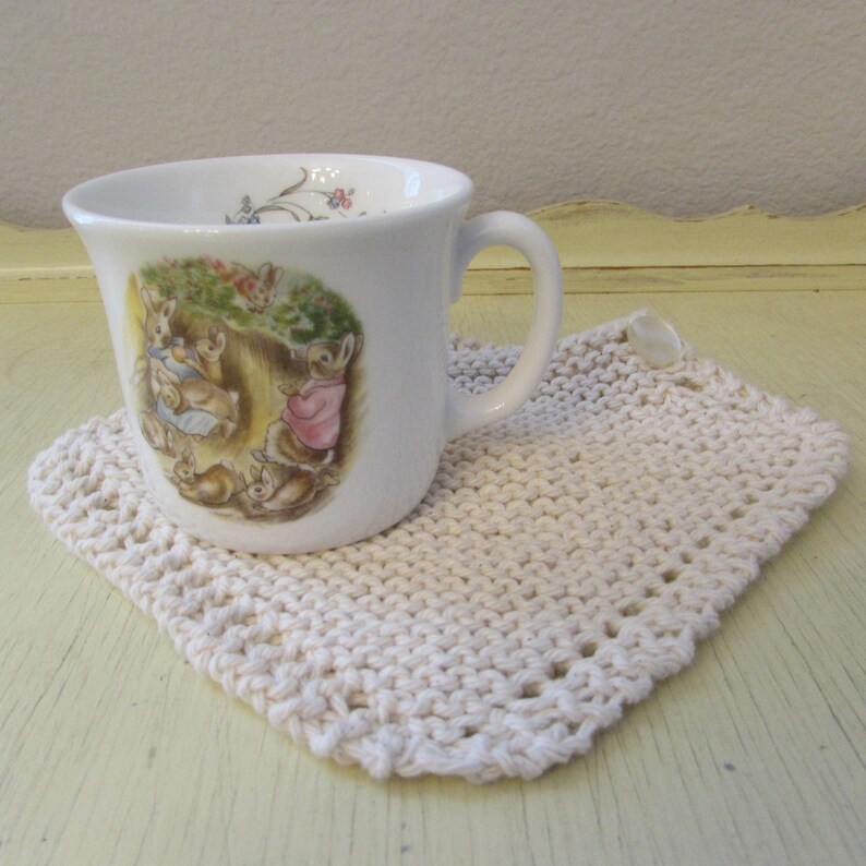 Classic Baby Bib and Beatrix Potter Cup