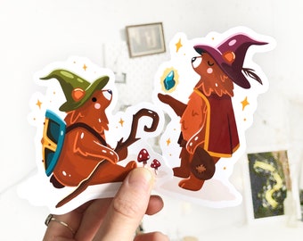 Adventure Bears Art Stickers - Die Cut Vinyl Sticker