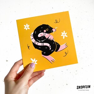 El amor es ciego - Regalo de San Valentín - Amigos para siempre - Tarjeta de cumpleaños - Linda tarjeta de deseos doblada