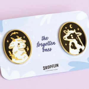 De glömda - Ko & Get Hård Emalj Pin Set - Starry Lovers Emalj Pins