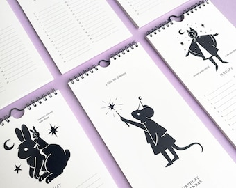 Magical Creatures Birthday Calendar | Serene Perpetual Calendar | Illustrated Monthly Calendar | Wall Calendar | Inspiring Monthly Quotes