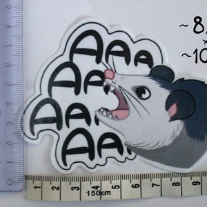 Opossum Stickers image 3