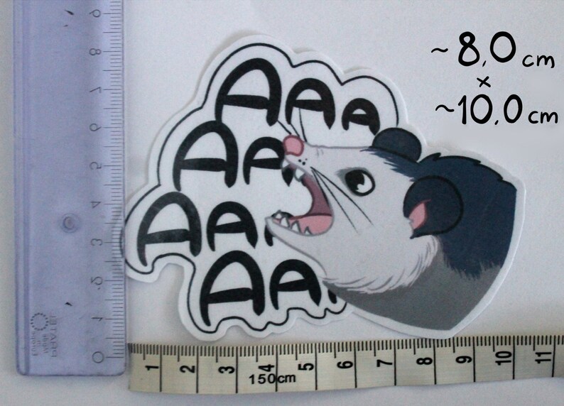 Opossum Stickers image 3