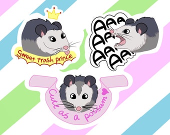 Opossum Stickers