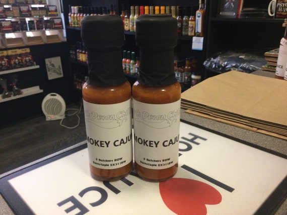 Smokey Cajun hot sauce, chilli sauce