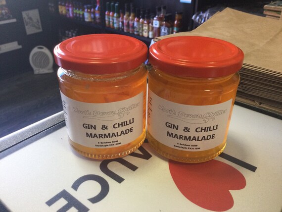 Gin & chilli marmalade.