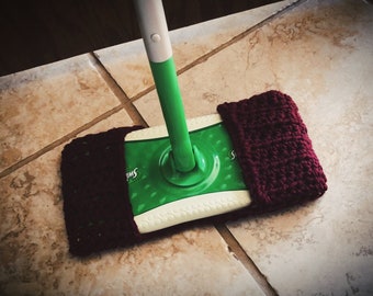 You get 2 swiffer pads per order! Allthatissimple handmade-crocheted Swiffer Mop Pads 1 for Dusting & 1 for Wet Mopping. Amazing reviews!