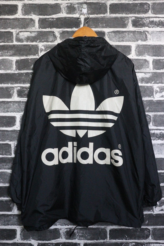 adidas trefoil parka