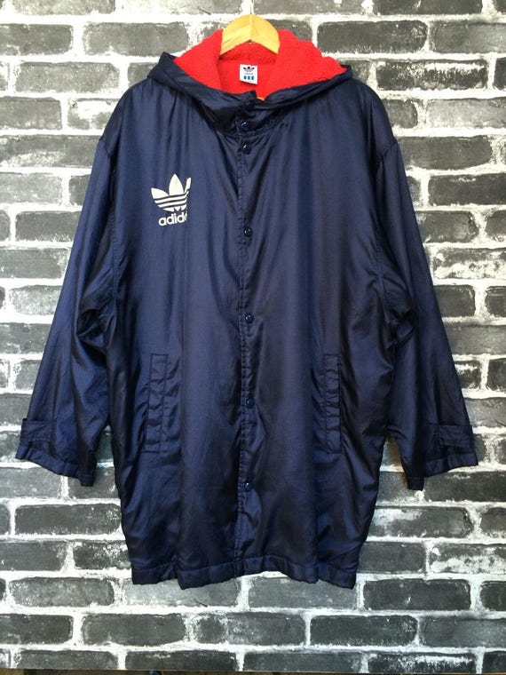 adidas trefoil parka