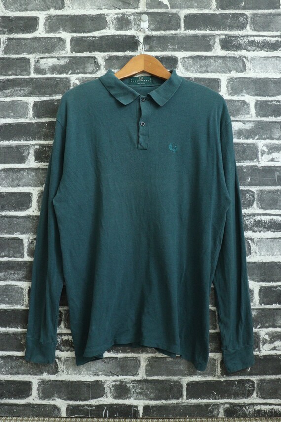 polo manga larga fred perry