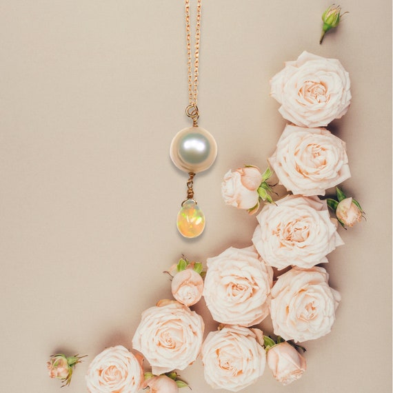 Single shop birthstone necklace