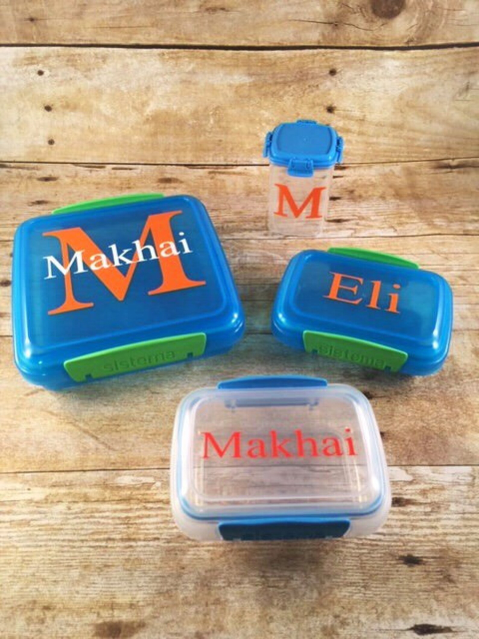 Personalized Lunch Kit Kids Personalized Lunch Box Kids Back Etsy