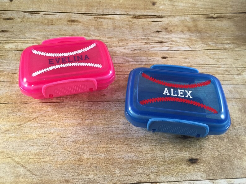 Personalized Baseball Card Holder Sports Birthday Party Etsy