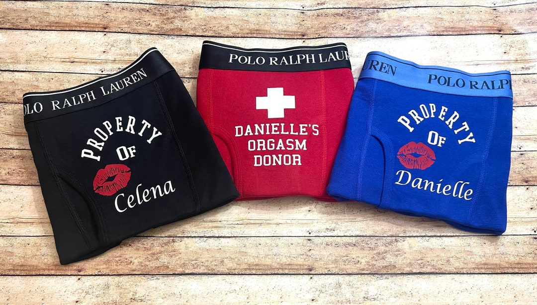 PERSONALIZED Boxers, Cotton Anniversary Gift, Anniversary Gift for