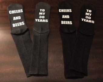 Personalized Birthday Gift, Personalized Socks, Birthday Gift for Him, Beer Socks, Personalized socks for Men